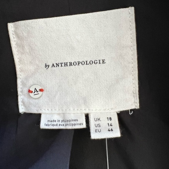 Anthropologie Velvet Tuxedo Jacket, new with tags, size 14 - Picture 7 of 7